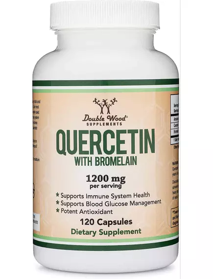 DOUBLE WOOD COMBO QUERCETIN + ZINC / КВЕРЦЕТИН З БРОМЕЛАЙНОМ + ЦИНК ПІКОЛІНАТ, фото 2 в магазині біодобавок nutrido.shop DOUBLE WOOD COMBO QUERCETIN + ZINC / КВЕРЦЕТИН З БРОМЕЛАЙНОМ + ЦИНК ПІКОЛІНАТ, фото 2 від магазину біодобавок nutrido.shop
