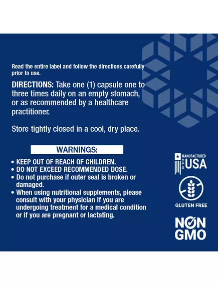 Life Extension Taurine / Таурин 1000 мг 90 капсул, фото 3 від магазину біодобавок nutrido.shop