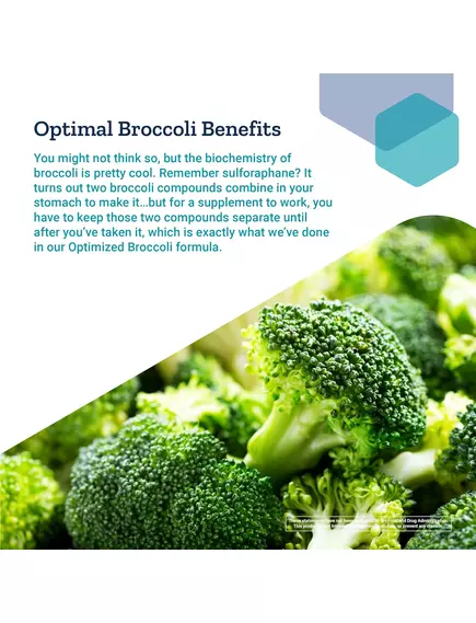 Life Extension Optimized Broccoli with Myrosinase / Броколі з мірозиназою 30 капсул, фото 3 в магазине биодобавок nutrido.shop