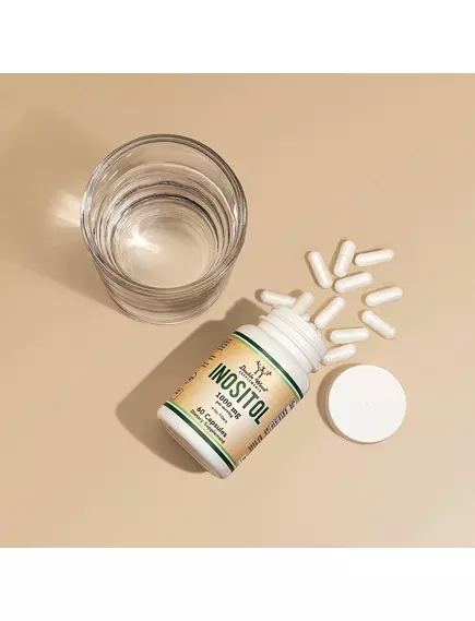 Double Wood Inositol / Мио-инозитол поддержка фертильности у женщин 60 капсул, фото 6 в магазине биодобавок nutrido.shop