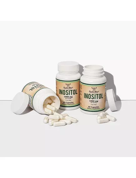 Double Wood Inositol / Мио-инозитол поддержка фертильности у женщин 60 капсул, фото 8 в магазине биодобавок nutrido.shop