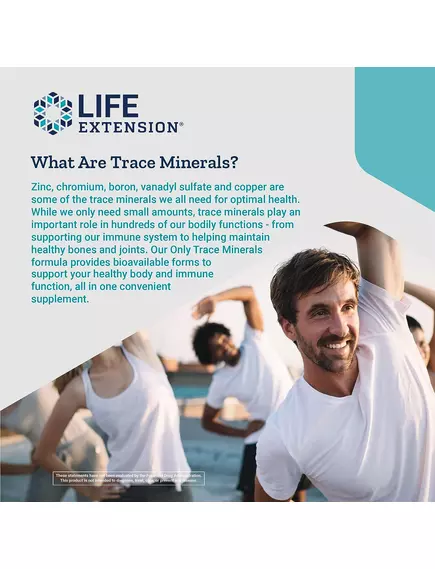 Life Extension Only Trace Minerals / Мікроелементи трейс мінерал 90 капсул, фото 5 від магазину біодобавок nutrido.shop