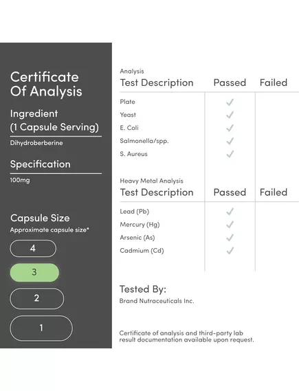 Double Wood Dihydroberberine / Дигідроберберин підтримка рівня цукру в крові 100 мг 60 капсул, фото 7 від магазину біодобавок nutrido.shop