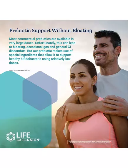 Life Extension Florassist Prebiotic Chewable / Пребиотик жевательный (клубника) 60 таблеток, фото 4 в магазине биодобавок nutrido.shop