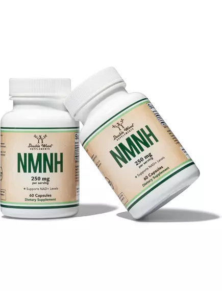 Double Wood NMNH Supplement / Підтримка мітохондрій та рівня енергії 60 капсул, фото 6 від магазину біодобавок nutrido.shop