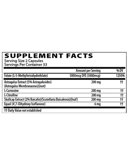 Neurobiologix DNA Sustain / ДНК-підтримка оновлення теломер 66 капсул, фото 3 в магазині біодобавок nutrido.shop Neurobiologix DNA Sustain / ДНК-підтримка оновлення теломер 66 капсул, фото 3 від магазину біодобавок nutrido.shop