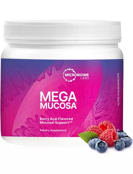 MICROBIOME LABS MEGAMUCOSA / МЕГА МУКОЗА ВІДНОВЛЕННЯ СЛИЗОВОЇ ОБОЛОНКИ КИШКІВНИКА 150 Г від магазину біодобавок nutrido.shop