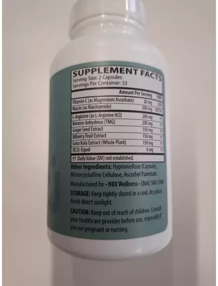 Neurobiologix Artery Defense / Захист артерій і підтримка кровоносних судин 66 капсул, фото 4 від магазину біодобавок nutrido.shop