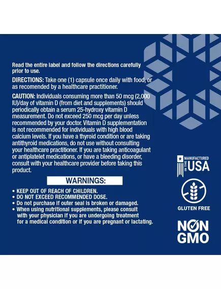 LIFE EXTENSION VITAMINS D&K W/ SEA-IODINE / ВІТАМІНИ D ТА K З МОРСЬКИМ ЙОДОМ 60 КАПСУЛ, фото 3 від магазину біодобавок nutrido.shop