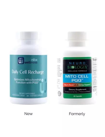 NEUROBIOLOGIX MITO CELL PQQ (FORMERLY DAILY CELL RECHARGE) / ПІДТРИМКА МІТОХОНДРІЙ 60 КАПСУЛ, фото 2 в магазині біодобавок nutrido.shop NEUROBIOLOGIX MITO CELL PQQ (FORMERLY DAILY CELL RECHARGE) / ПІДТРИМКА МІТОХОНДРІЙ 60 КАПСУЛ, фото 2 від магазину біодобавок nutrido.shop