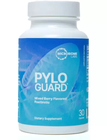 MICROBIOME LABS PYLOGUARD / LACTOBACILLUS REUTER ДЛЯ ЗДОРОВОГО РІВНЯ ХЕЛІКОБАКТЕР ПИЛОРИ 30 КАПСУЛ від магазину біодобавок nutrido.shop