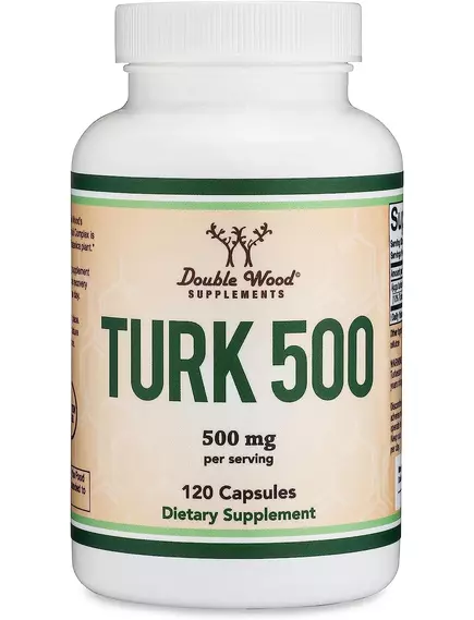 Double Wood Turk 500 / Туркестерон поддержка уровня мужских гормонов 120 капсул в магазине биодобавок nutrido.shop