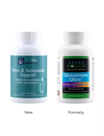 Neurobiologix Detox and Antioxidant support / Детокс і антиоксидантна підтримка 60 капсул, фото 2 від магазину біодобавок nutrido.shop