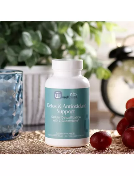 Neurobiologix Detox and Antioxidant support / Детокс і антиоксидантна підтримка 60 капсул, фото 4 від магазину біодобавок nutrido.shop