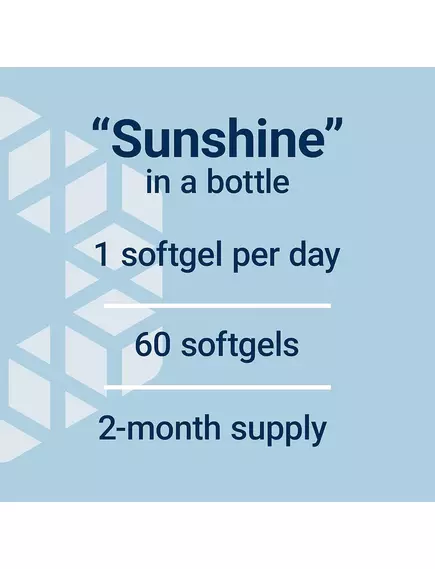 Life Extension Vitamin D3 / Витамин Д3 5000 МЕ вегетарианский 60 капсул, фото 5 в магазине биодобавок nutrido.shop