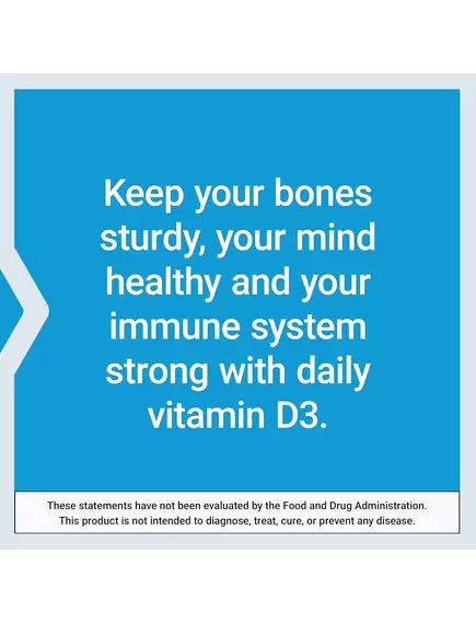 Life Extension Vitamin D3 / Витамин Д3 5000 МЕ вегетарианский 60 капсул, фото 6 в магазине биодобавок nutrido.shop