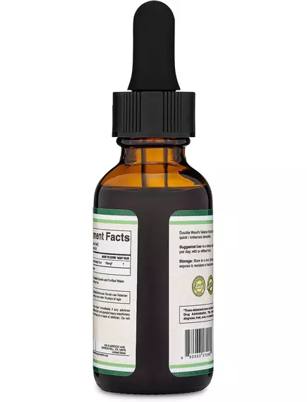 Double Wood Valerian Root / Валеріана органік для розслаблення при стресі 30 мл, фото 7 від магазину біодобавок nutrido.shop