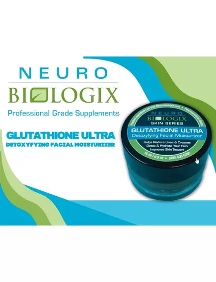 NEUROBIOLOGIX GLUTATHIONE ULTRA FACIAL CREAM / КРЕМ ДЛЯ ОБЛИЧЧЯ З ГЛУТАТИОНОМ 15 МЛ, фото 3 в магазині біодобавок nutrido.shop NEUROBIOLOGIX GLUTATHIONE ULTRA FACIAL CREAM / КРЕМ ДЛЯ ОБЛИЧЧЯ З ГЛУТАТИОНОМ 15 МЛ, фото 3 від магазину біодобавок nutrido.shop