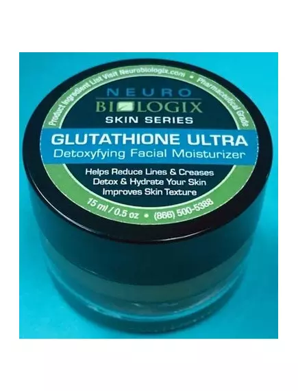 NEUROBIOLOGIX GLUTATHIONE ULTRA FACIAL CREAM / КРЕМ ДЛЯ ОБЛИЧЧЯ З ГЛУТАТИОНОМ 15 МЛ, фото 6 в магазині біодобавок nutrido.shop NEUROBIOLOGIX GLUTATHIONE ULTRA FACIAL CREAM / КРЕМ ДЛЯ ОБЛИЧЧЯ З ГЛУТАТИОНОМ 15 МЛ, фото 6 від магазину біодобавок nutrido.shop