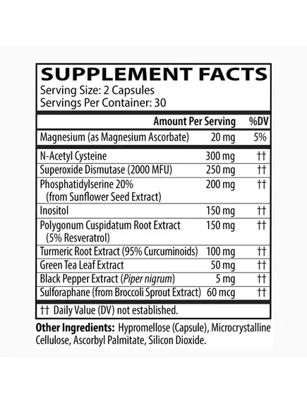 ¶Neurobiologix Intracellular Detox Complex / Внутрішньоклітинний детокс-комплекс 60 капсул¶, фото 2 від магазину біодобавок nutrido.shop