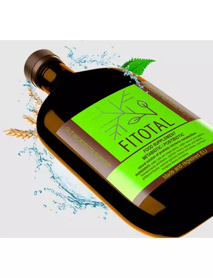 FITOTAL / ФІТОТАЛ МЕТАБІОТИК ДЛЯ ВІДНОВЛЕННЯ МІКРОФЛОРИ КИШКІВНИКА 500 МЛ, фото 3 від магазину біодобавок nutrido.shop