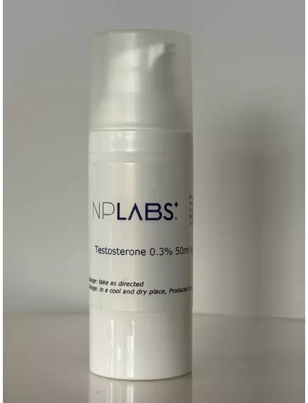 TESTOSTERONE 0,3% 50ml liposomal cream в магазине биодобавок nutrido.shop
