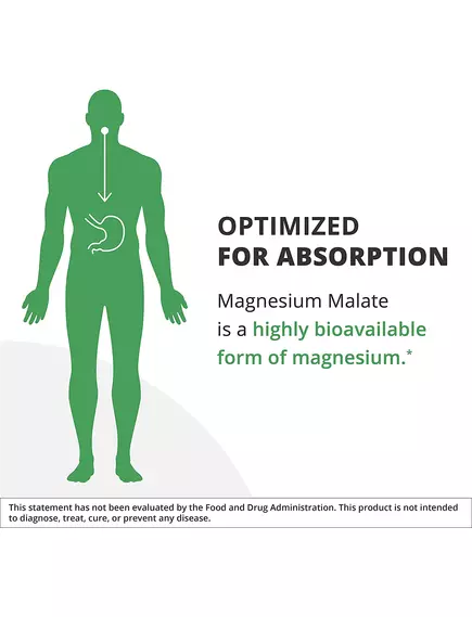 NUTRAMEDIX MAGNESIUM MALATE / МАГНІЙ МАЛАТ 120 КАПСУЛ, фото 5 від магазину біодобавок nutrido.shop