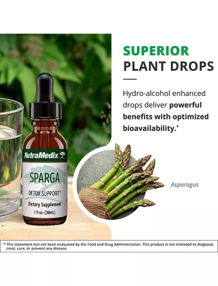 Nutramedix Sparga / Спаржа 30 мл, фото 5 в магазине биодобавок nutrido.shop