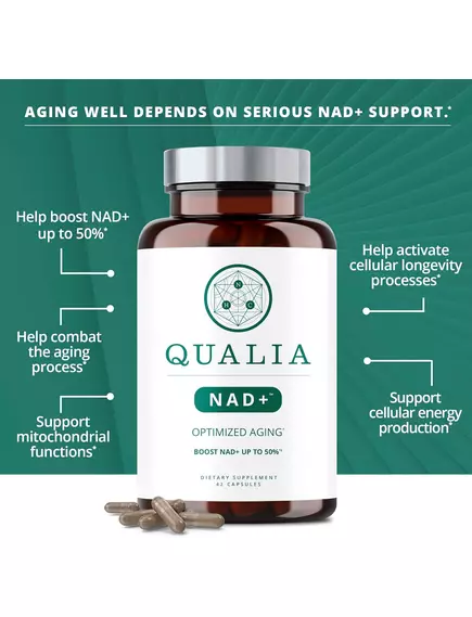 Neurohacker NAD+ / НМН+ Клінічно протестована формула 42 капсули, фото 3 від магазину біодобавок nutrido.shop