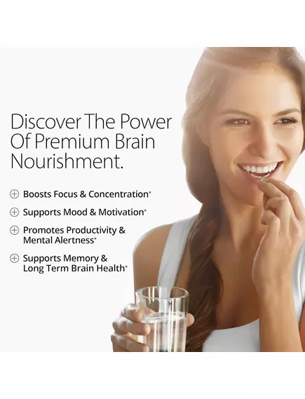 Neurohacker Qualia Mind CaffeineFree / Поддержка когнитивных функций премиум 105 капсул на 3 недели, фото 5 в магазине биодобавок nutrido.shop