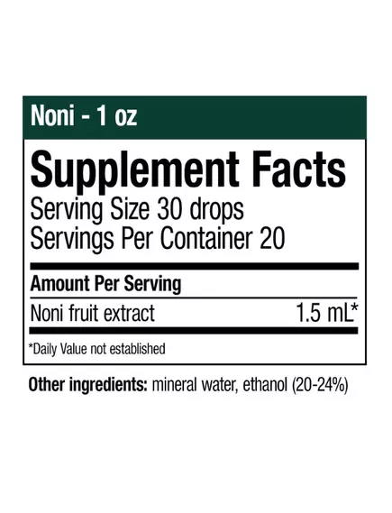 NutraMedix Noni / Ноні підтримка проти бактерій та вірусів 30 мл, фото 2 в магазине биодобавок nutrido.shop