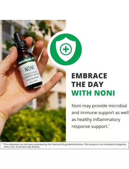 NutraMedix Noni / Ноні підтримка проти бактерій та вірусів 30 мл, фото 6 в магазине биодобавок nutrido.shop