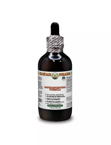 Hawaii Pharm Gastrointestinal Formula Alcohol-FREE/ Формула поддержки ЖКТ без спирта 120 мл в магазине биодобавок nutrido.shop