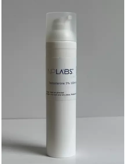 TESTOSTERONE 5% 100ml liposomal cream від магазину біодобавок nutrido.shop