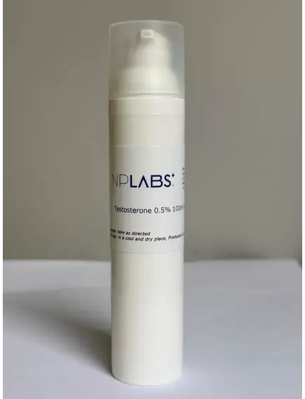 TESTOSTERONE 0,5% 100ml liposomal cream в магазине биодобавок nutrido.shop