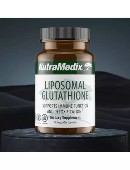 NutraMedix Liposomal Glutathione / Глутатіон ліпосомальний антиоксидантний захист 60 капсул, фото 6 в магазине биодобавок nutrido.shop