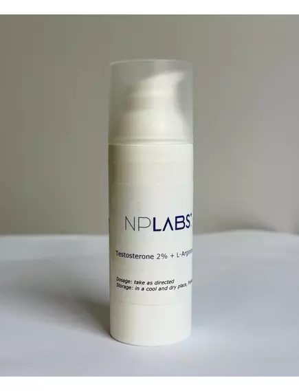 TESTOSTERONE 2% + L-Arginine 15% 50ml liposomal cream в магазине биодобавок nutrido.shop