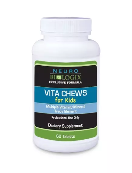 NEUROBIOLOGIX VITACHEWS FOR KIDS / МУЛЬТИВІТАМІНИ ДЛЯ ДІТЕЙ 60 КАПСУЛ від магазину біодобавок nutrido.shop