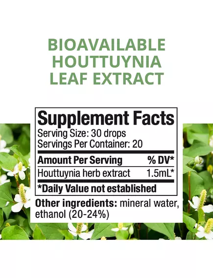 NUTRAMEDIX HOUTTUYNIA / ХАУТТЮЙНІЯ ПІДТРИМКА ЖКТ 30 МЛ, фото 2 в магазині біодобавок nutrido.shop NUTRAMEDIX HOUTTUYNIA / ХАУТТЮЙНІЯ ПІДТРИМКА ЖКТ 30 МЛ, фото 2 від магазину біодобавок nutrido.shop