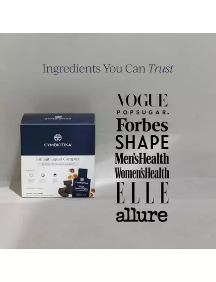 Cymbiotika Shilajit Liquid Complex / Мумійо – фульвова кислота та мінерали 26 саше, фото 6 від магазину біодобавок nutrido.shop