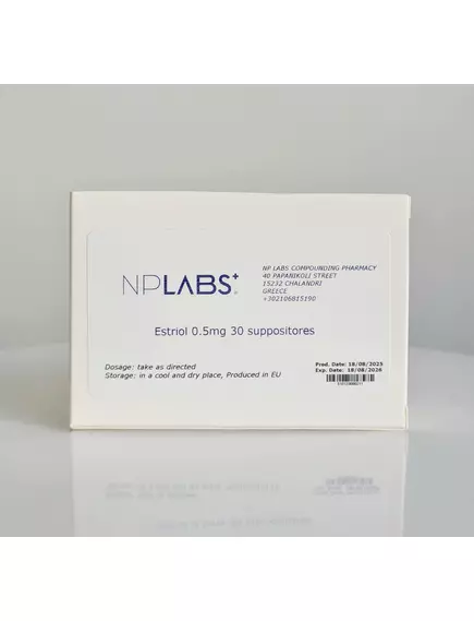 ESTRIOL 0,5MG 30 SUPPOSITORIES, фото 2 від магазину біодобавок nutrido.shop