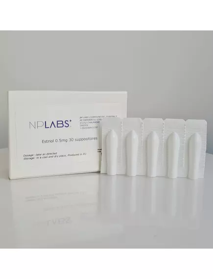 ESTRIOL 0,5MG 30 SUPPOSITORIES від магазину біодобавок nutrido.shop