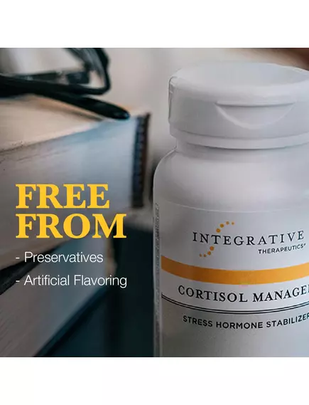 Integrative Therapeutics Cortisol Manager Allergen Free / Здоровий рівень кортизолу 30 капсул, фото 6 від магазину біодобавок nutrido.shop