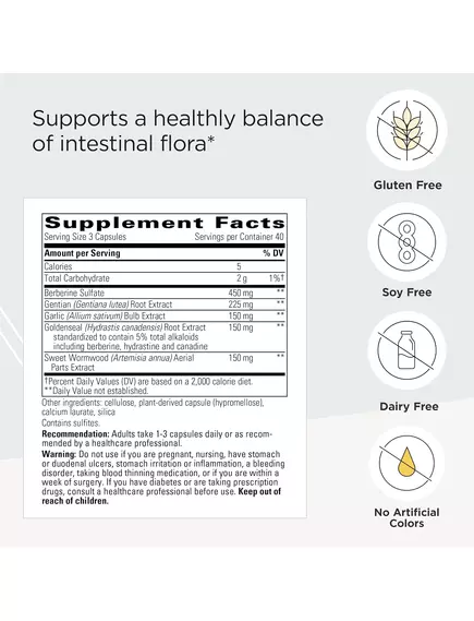 ntegrative Therapeutics Para-Gard / Пара-Гард для боротьби з кандидозом і грибковими інфекціями ШКТ 120 капсул, фото 2 в магазине биодобавок nutrido.shop