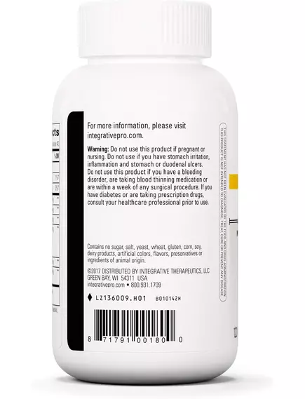 ntegrative Therapeutics Para-Gard / Пара-Гард для боротьби з кандидозом і грибковими інфекціями ШКТ 120 капсул, фото 3 в магазине биодобавок nutrido.shop