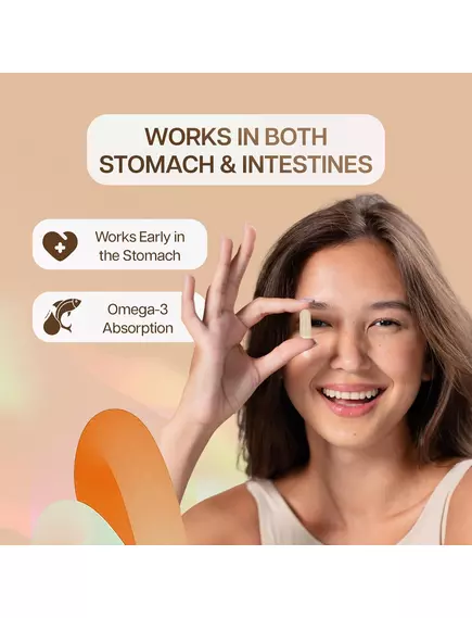 HOUSTON ENZYMES LYPAZYME / ЛИПАЗИМ ЕНЗИМИ ДЛЯ ПЕРЕТРАВЛЕННЯ ЖИРІВ 120 КАПСУЛ, фото 5 в магазині біодобавок nutrido.shop HOUSTON ENZYMES LYPAZYME / ЛИПАЗИМ ЕНЗИМИ ДЛЯ ПЕРЕТРАВЛЕННЯ ЖИРІВ 120 КАПСУЛ, фото 5 від магазину біодобавок nutrido.shop