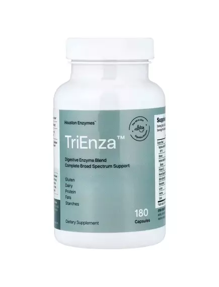 HOUSTON ENZYMES TRIENZA / ТРІЕНЗА ЕНЗИМИ 180 КАПСУЛ, фото 2 від магазину біодобавок nutrido.shop
