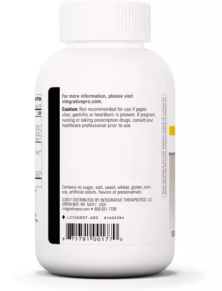 Integrative Therapeutics Panplex 2-Phase / Панплекс підтримка кишкової фази травлення 180 капсул, фото 3 в магазине биодобавок nutrido.shop