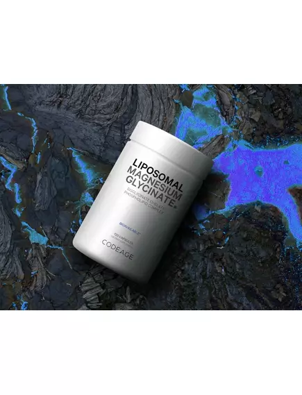 CodeAge Liposomal Magnesium Glycinate / Магній гліцинат ліпосомальний 120 капсул, фото 8 від магазину біодобавок nutrido.shop