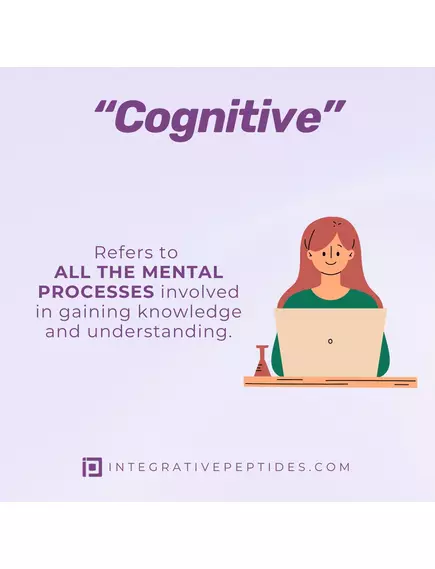 Integrative Peptides CogniPep / Пептиди для покращення когнітивного здоров'я та функції мозку 60 капсул, фото 8 від магазину біодобавок nutrido.shop